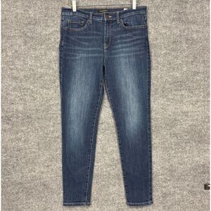 Banana Republic Jeans Womens 10 30 Dark Wash Skinny Fit Cotton Stretch Preppy‎